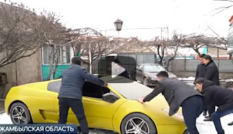 Житель Шуского района создаёт копию Lamborghini
