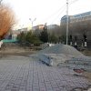 Молодёжный сквер строится по улице Сулейменова в Таразе 0